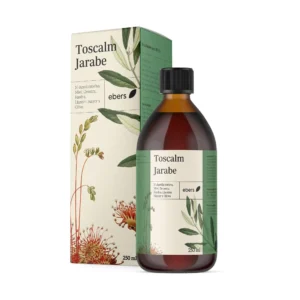 Toscalm Jarabe – 250 ml - Sabor a miel, manzana y eucalipto