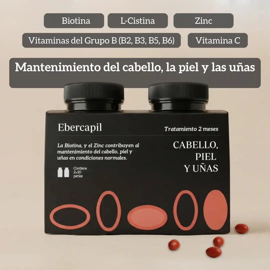 Tratamiento 2 meses Ebercapil Complex – 2x30 perlas - Imagen 3