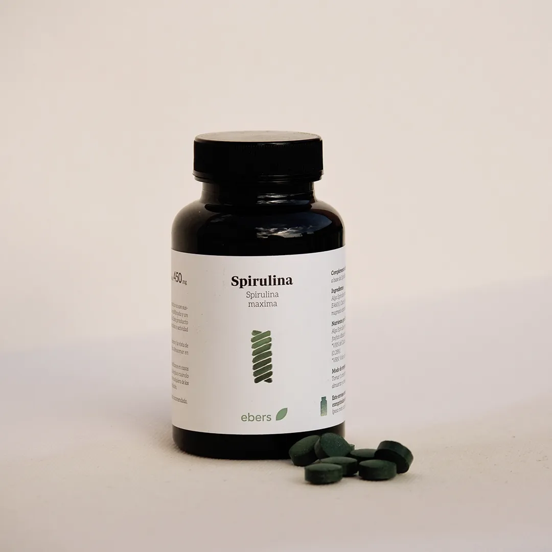 Complemento alimenticio a base de Spirulina