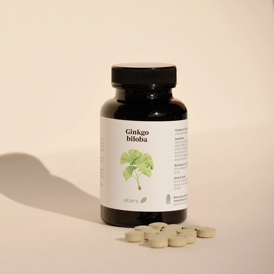 Complemento alimenticio a base de Ginkgo