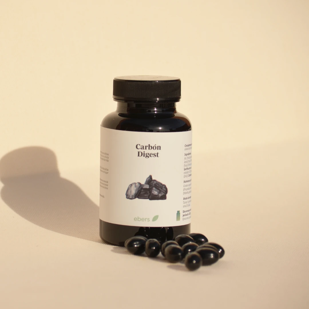 Complemento alimenticio a base de Carbon Vegetal